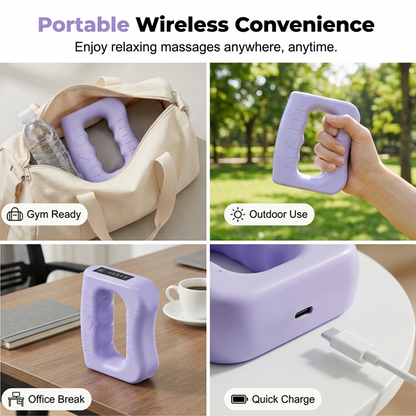 🚨AQA® Smart Fascia Massage Ring™⚡ – Cordless Waist & Back Muscle Recovery Massager⚡