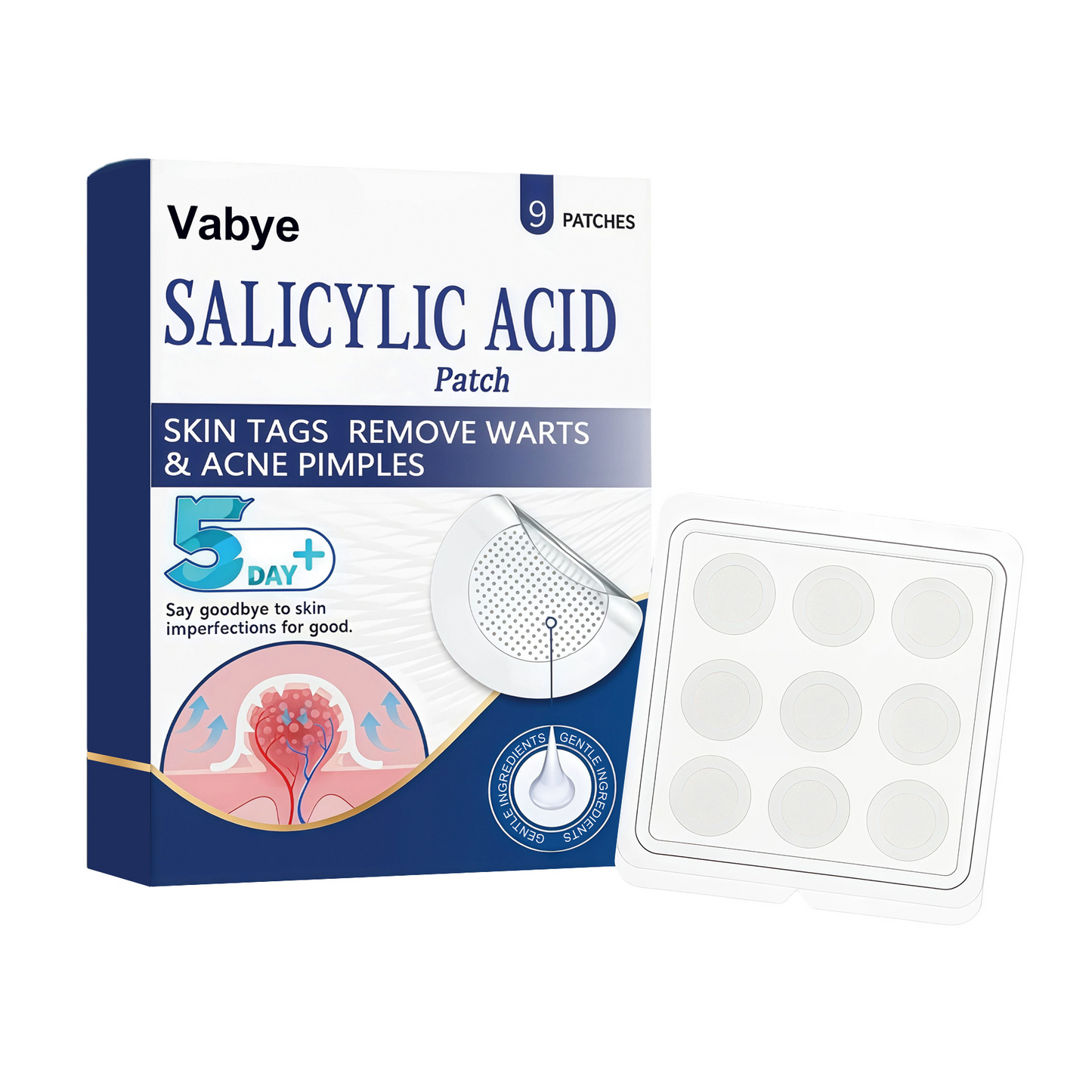🔥🔥Vabye®2-in-1 Patch🍀| Invisible Patches Suitable for Face & Body